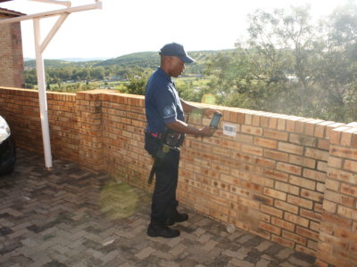 Guards conducting patrols